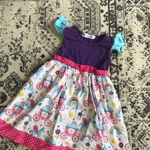 Girls princess and unicorn dress